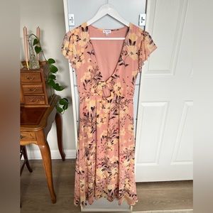 Floral midi dress